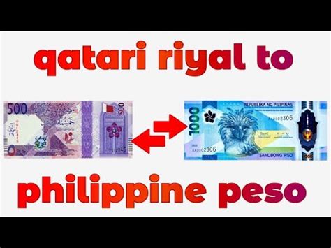 qatari riyal to philippine peso palawan today|1 Qatari Rial (QAR) to Philippine Pesos (PHP) today .